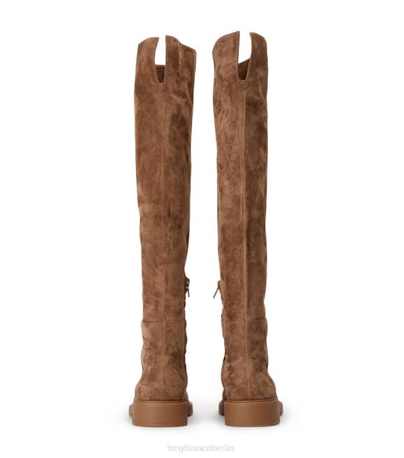 kniehohe Stiefel| de Tony Bianco Frauen Lange Stiefel von Chasey Sattelwildleder 4624419